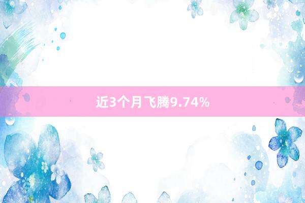 近3个月飞腾9.74%