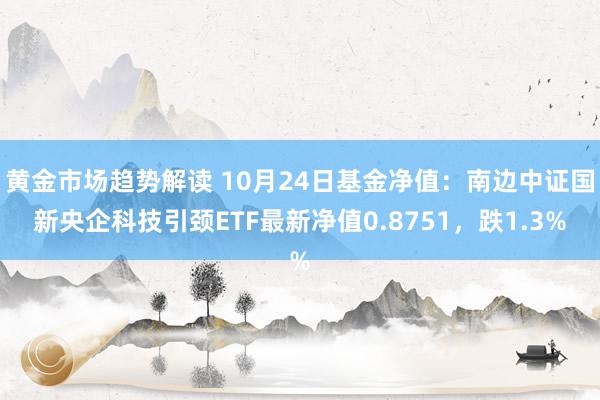 黄金市场趋势解读 10月24日基金净值：南边中证国新央企科技引颈ETF最新净值0.8751，跌1.3%