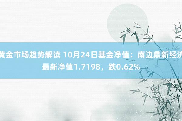 黄金市场趋势解读 10月24日基金净值：南边鼎新经济最新净值1.7198，跌0.62%