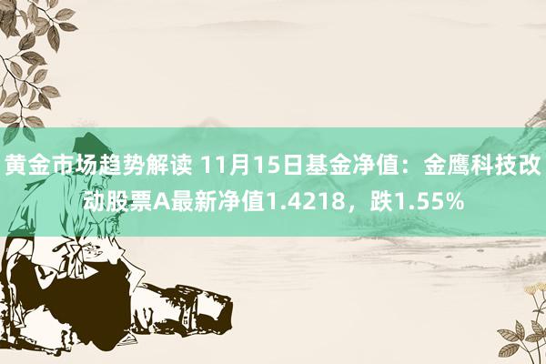 黄金市场趋势解读 11月15日基金净值：金鹰科技改动股票A最新净值1.4218，跌1.55%