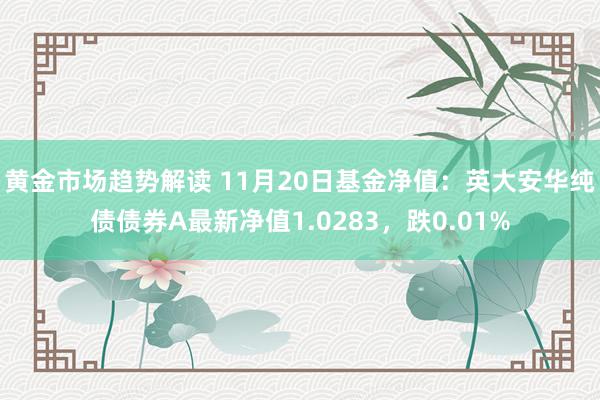 黄金市场趋势解读 11月20日基金净值：英大安华纯债债券A最新净值1.0283，跌0.01%